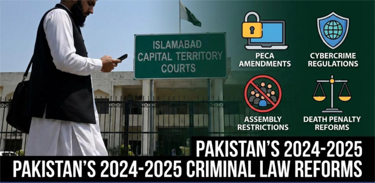 New Criminal Laws in Pakistan 2024-2025